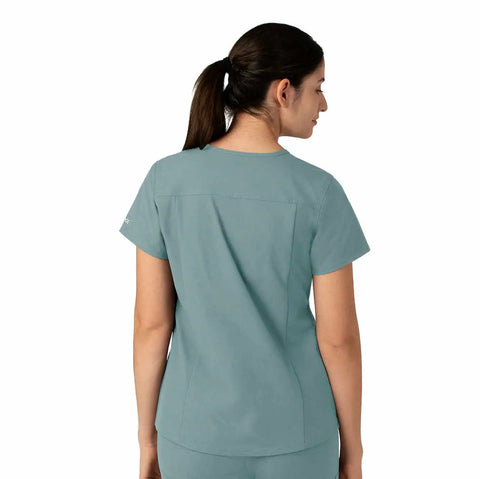 women's force essentials v-neck scrub top