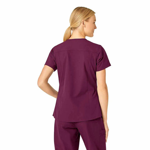 women's force essentials v-neck scrub top