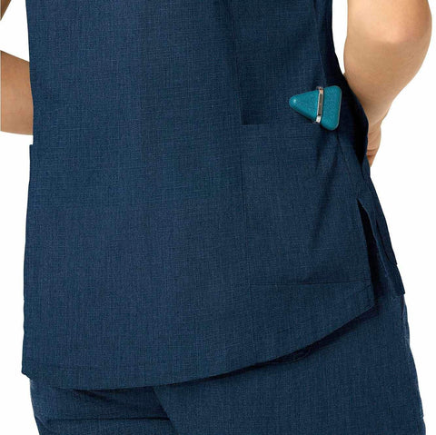women's rugged flex® ripstop  v-neck scrub top