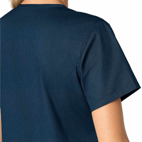 women's rugged flex® ripstop  v-neck scrub top