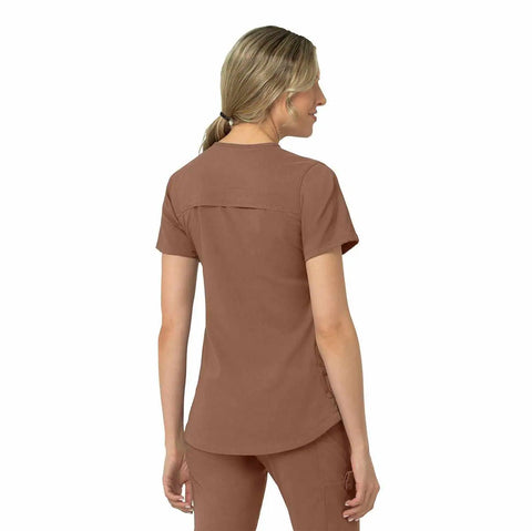 women's rugged flex® peak  4-pocket v-neck scrub top