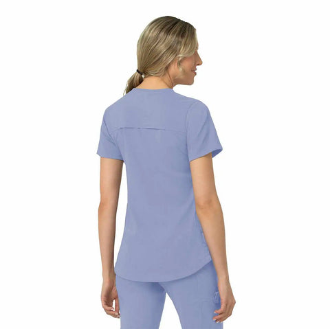 women's rugged flex® peak  4-pocket v-neck scrub top