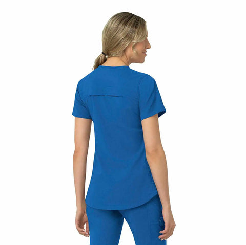 women's rugged flex® peak  4-pocket v-neck scrub top