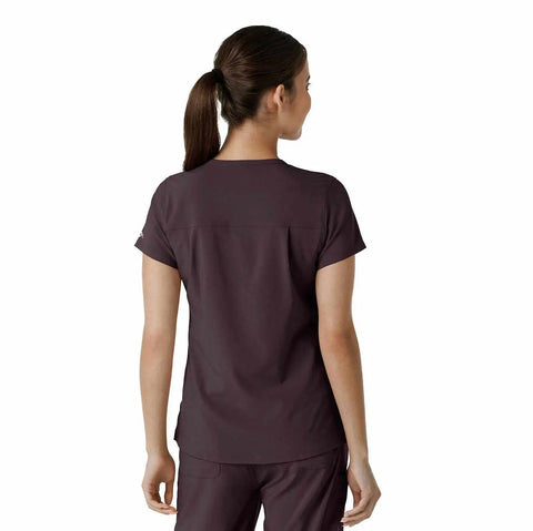 women's force cross-flex  tuck-in scrub top