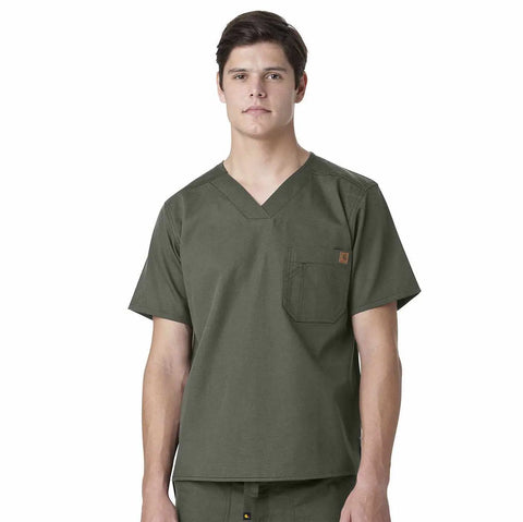 ripstop utility scrub top