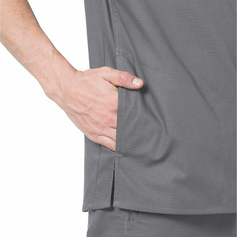 rugged flex® ripstop chest pocket scrub top