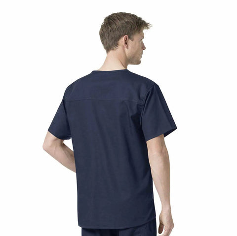 rugged flex® ripstop chest pocket scrub top