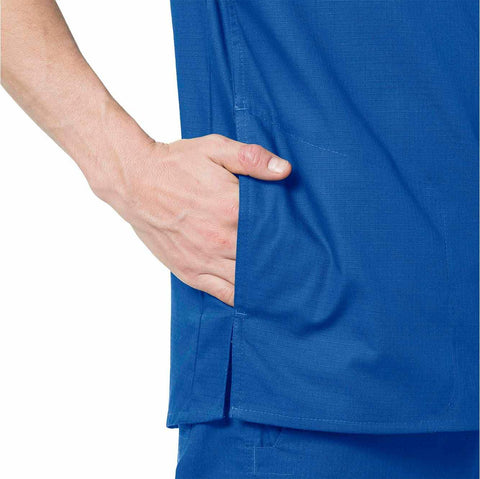 rugged flex® ripstop chest pocket scrub top