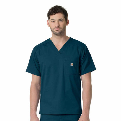 rugged flex® ripstop chest pocket scrub top