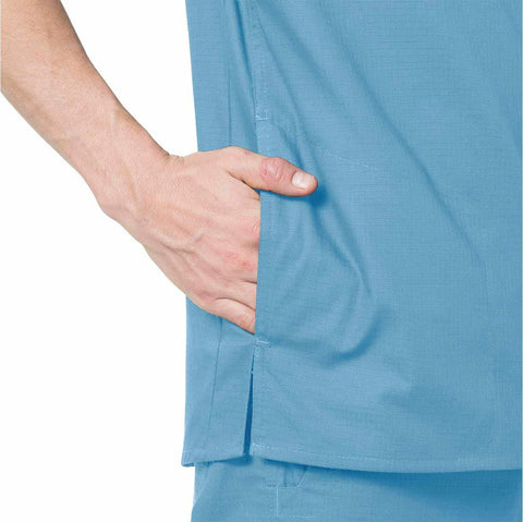 rugged flex® ripstop chest pocket scrub top