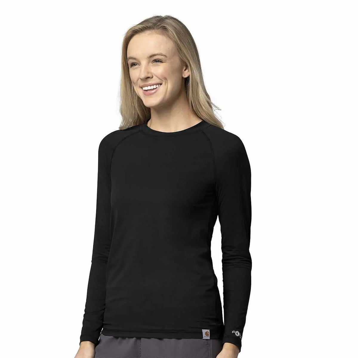 women's force sub-scrubs  performance long sleeve tee