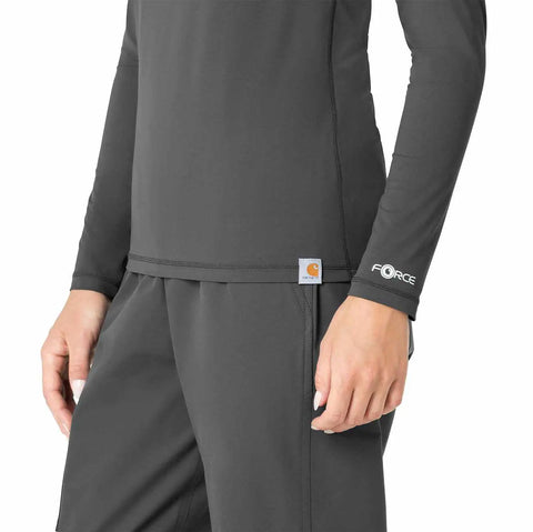 women's force sub-scrubs  performance long sleeve tee