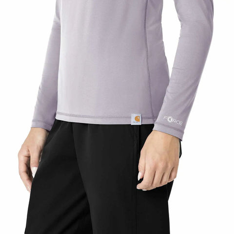 women's force sub-scrubs  performance long sleeve tee