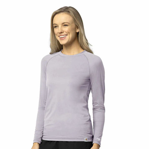 women's force sub-scrubs  performance long sleeve tee