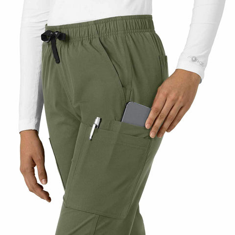 women's straight leg scrub pant