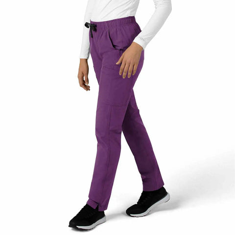 women's straight leg scrub pant
