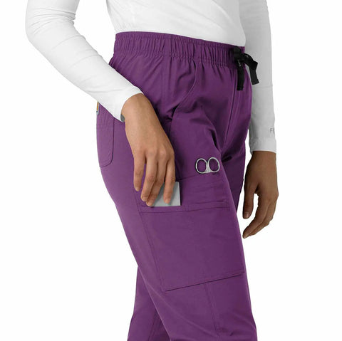 women's straight leg scrub pant