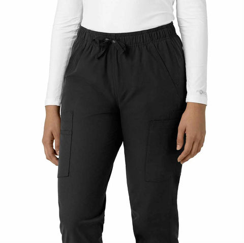 women's straight leg scrub pant