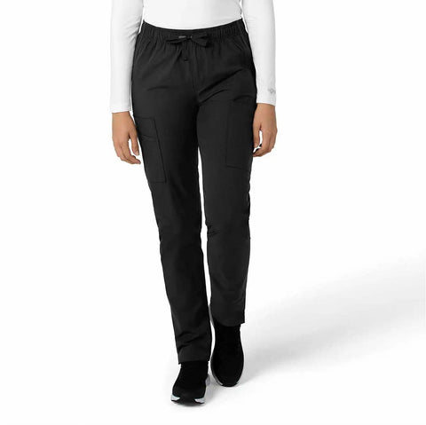 women's straight leg scrub pant