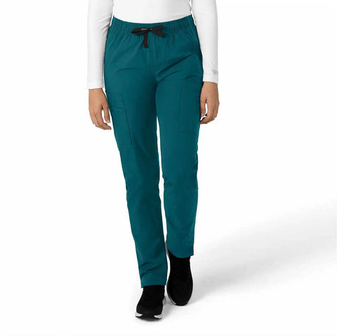 women's straight leg scrub pant