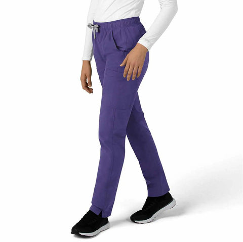 women's straight leg scrub pant