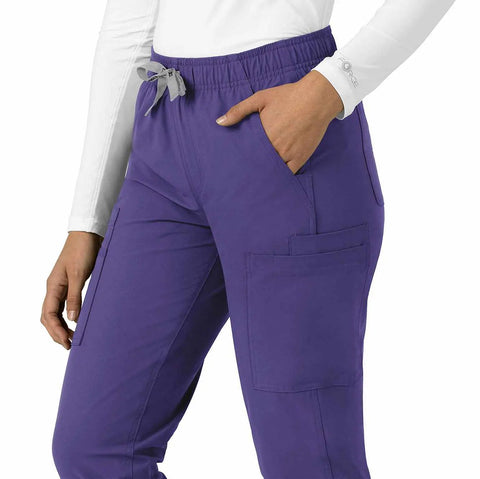 women's straight leg scrub pant