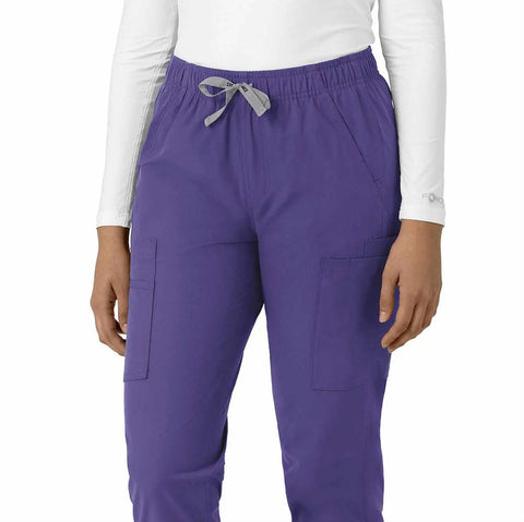 women's straight leg scrub pant