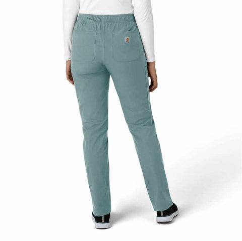 women's straight leg scrub pant