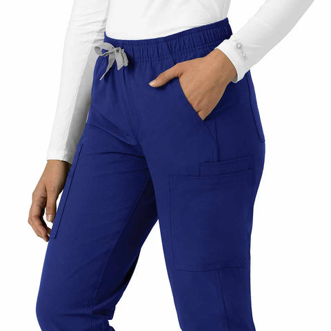 women's straight leg scrub pant