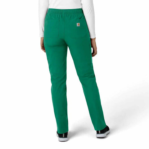 women's straight leg scrub pant