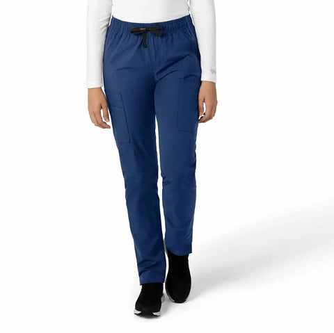 women's straight leg scrub pant