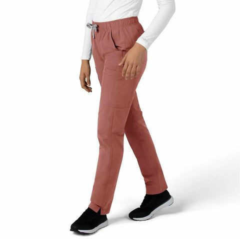 women's straight leg scrub pant