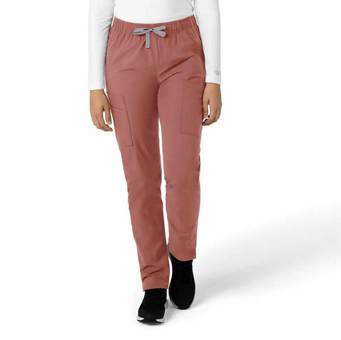 women's straight leg scrub pant