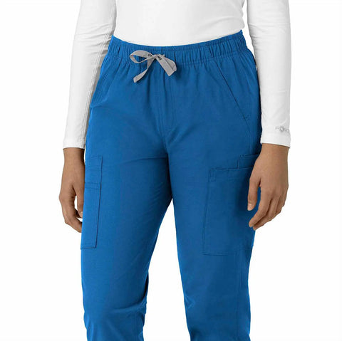 women's straight leg scrub pant