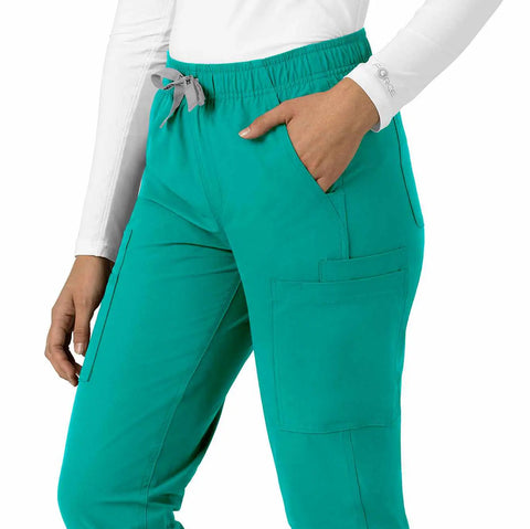 women's straight leg scrub pant