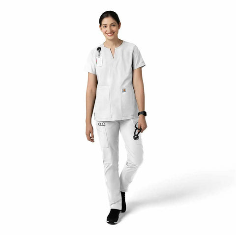 women's straight leg scrub pant