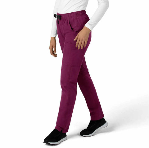 women's straight leg scrub pant