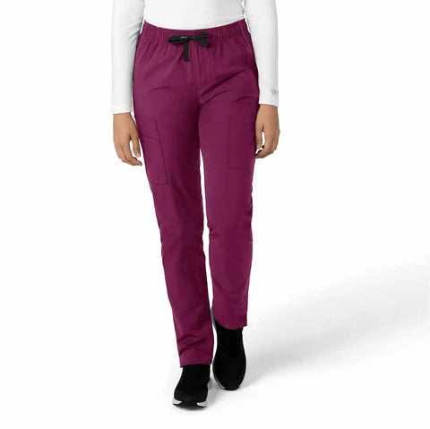 women's straight leg scrub pant