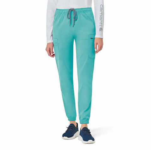 women's rugged flex® peak cargo jogger scrub pant