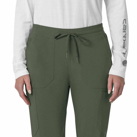 women's force cross-flex  cargo jogger scrub pant
