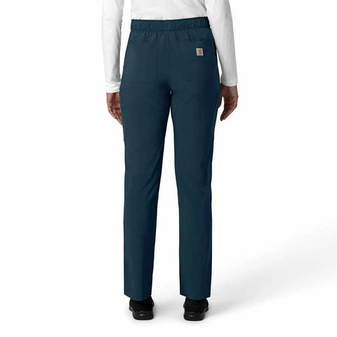 women's force cross-flex  straight leg cargo scrub pant