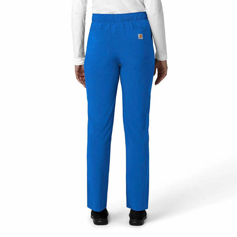 women's force cross-flex  straight leg cargo scrub pant