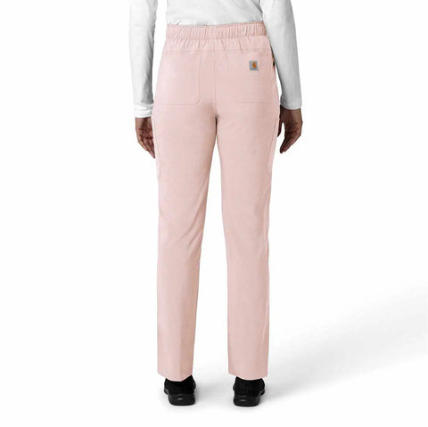 women's force cross-flex  straight leg cargo scrub pant