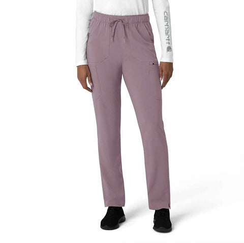 women's force cross-flex  straight leg cargo scrub pant