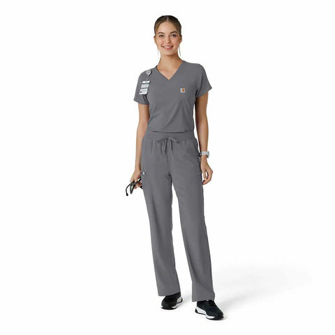 women's force cross-flex boot cut scrub pant