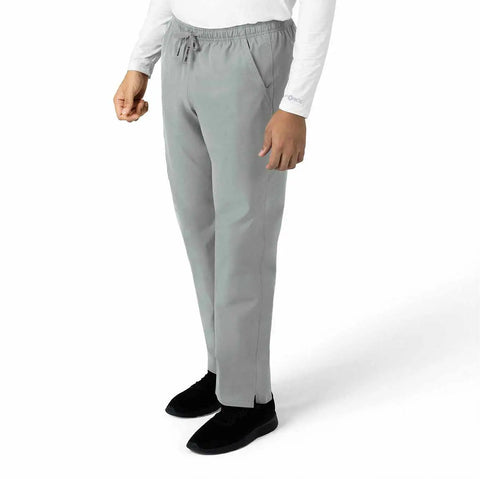 unisex force essentials elastic waist cargo scrub pant