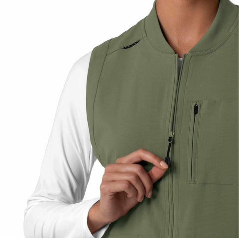 women's force cross-flex lightweight scrub vest