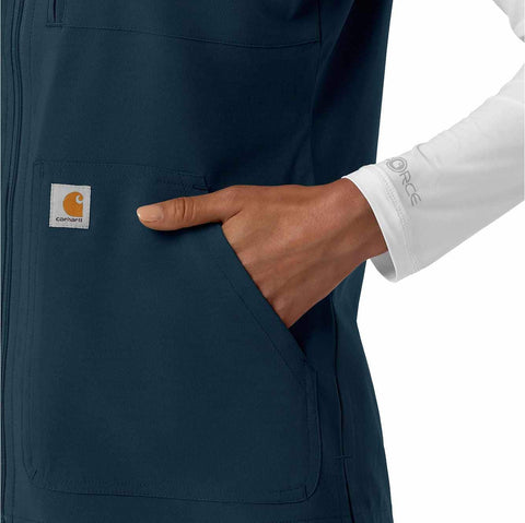 women's force cross-flex lightweight scrub vest