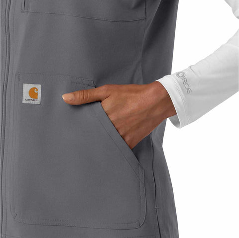 women's force cross-flex lightweight scrub vest