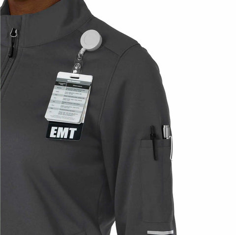 women's rugged flex® rscu scrub half zip